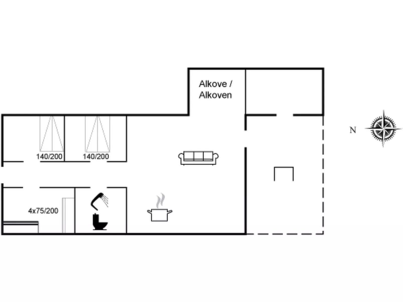 "Flory" - 400m from the sea