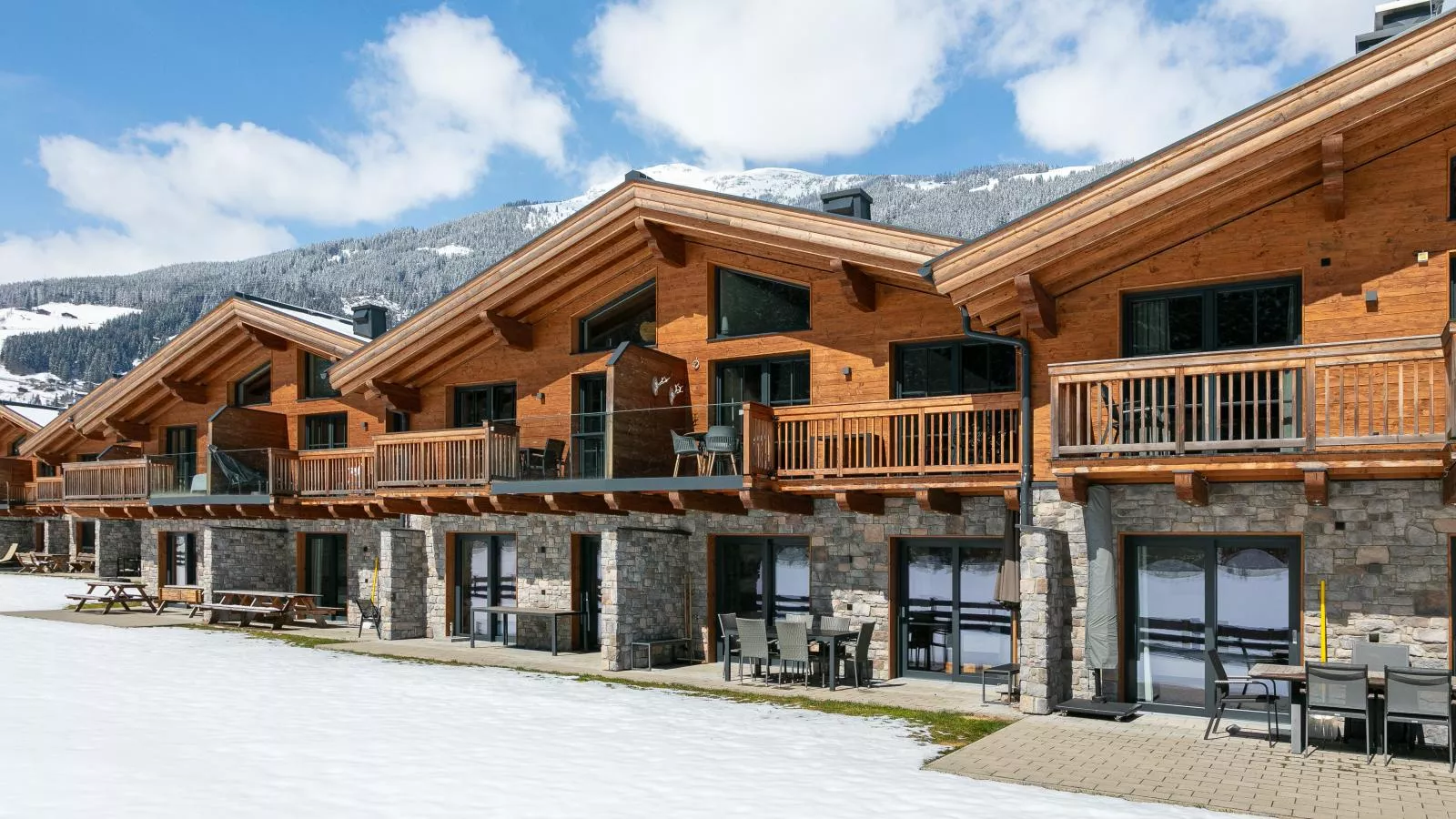 Pinzgau Lodge 2D - Exterior in winter
