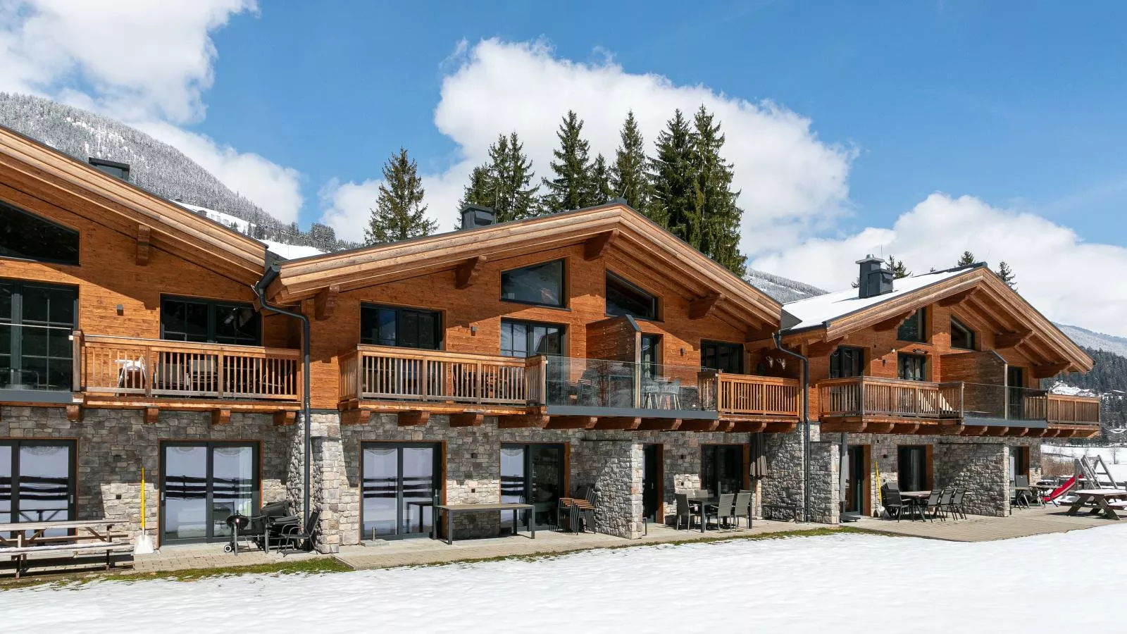 Chalet Astrid - Außenbereich Winter