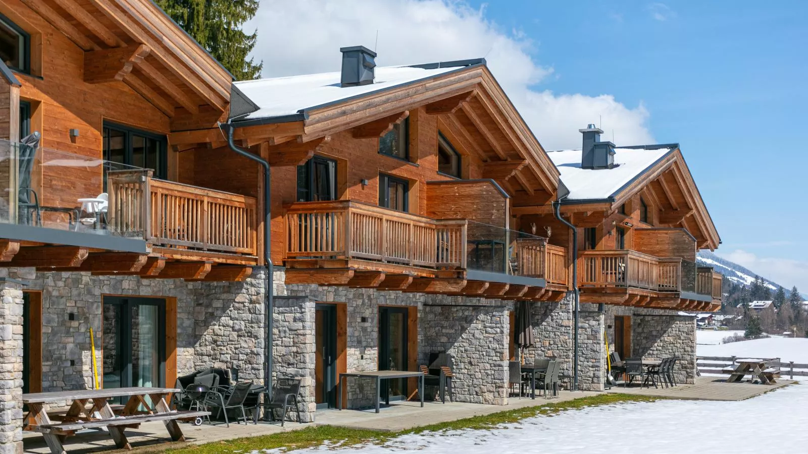 Chalet Astrid - Außenbereich Winter