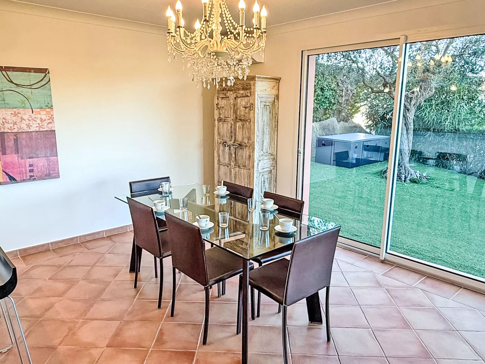 Villa Beauchene - Privates Schwimmbad - Klimaanlage - Drinnen