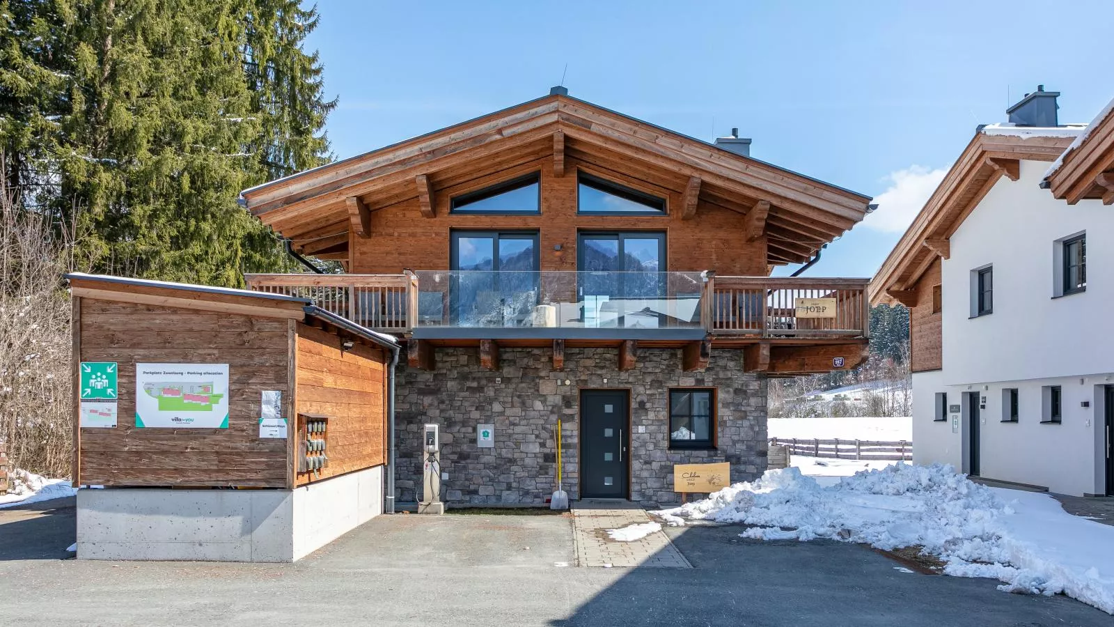 Chalet Joep - Exterior in winter