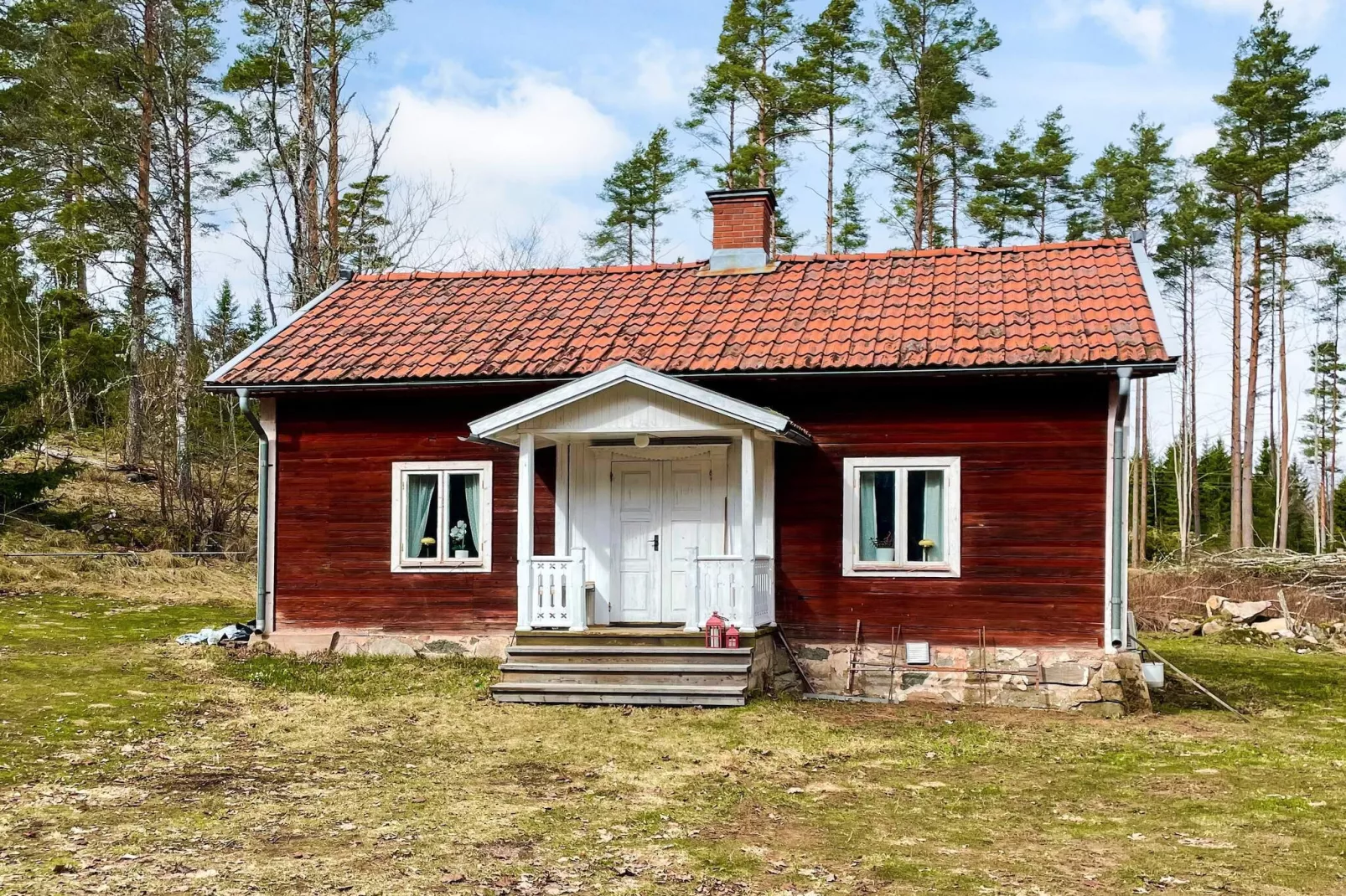 Maison de vacances pour 2 a Mörlunda - Extérieur