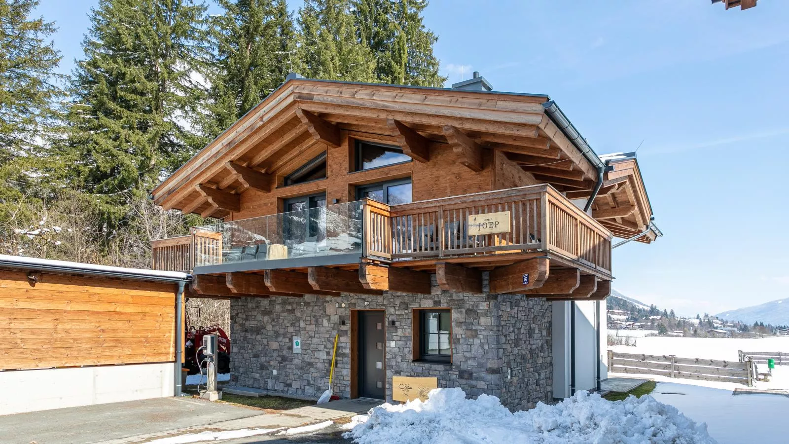 Chalet Joep - Exterior in winter
