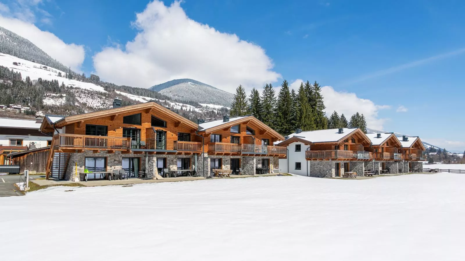 Pinzgau Lodge 1A - Exterior in winter