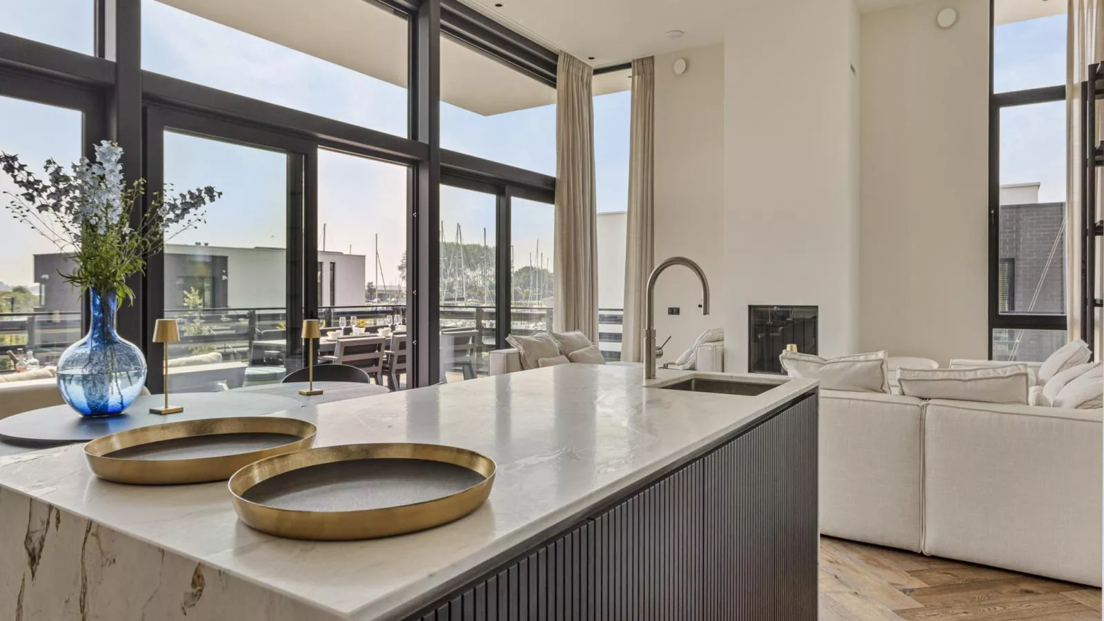 Zilte Watervilla - Kitchen