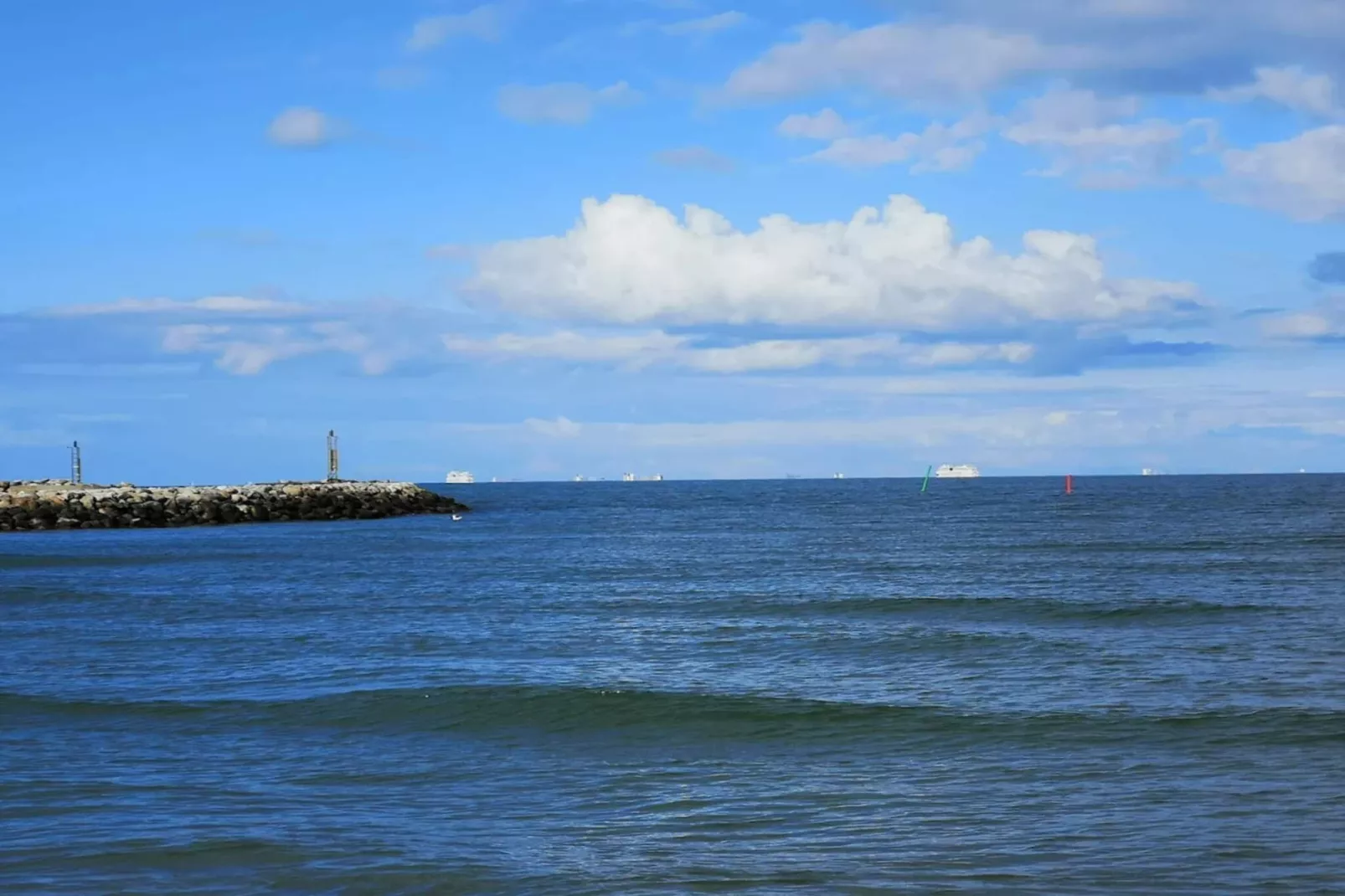 Maison de vacances pour 6 a Jerup-By Traum - Vue sur l'eau