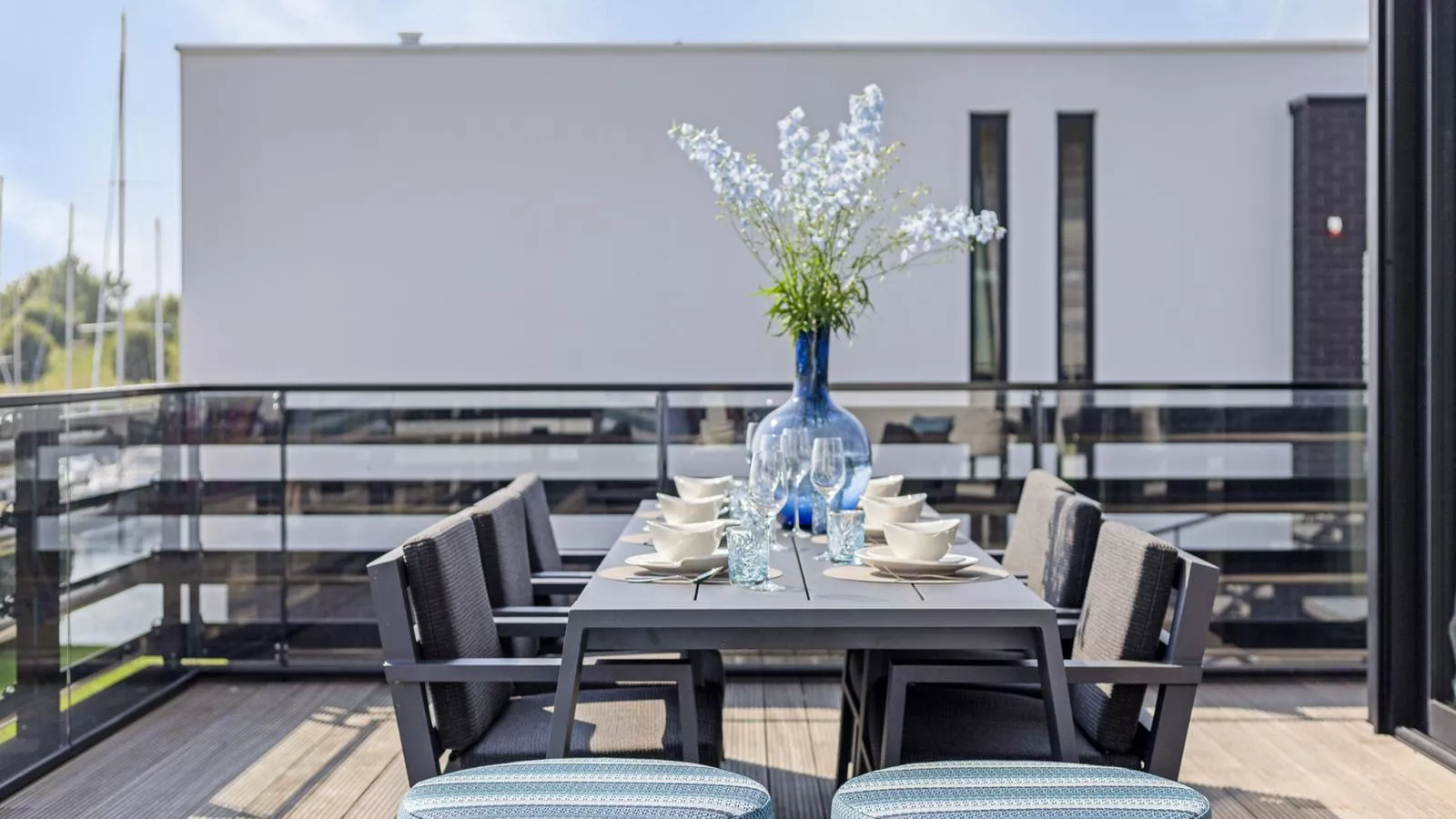 Zilte Watervilla - Terrace balcony