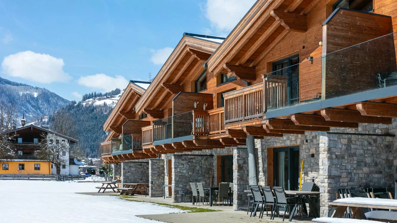 Chalet Astrid - Aussicht Winter