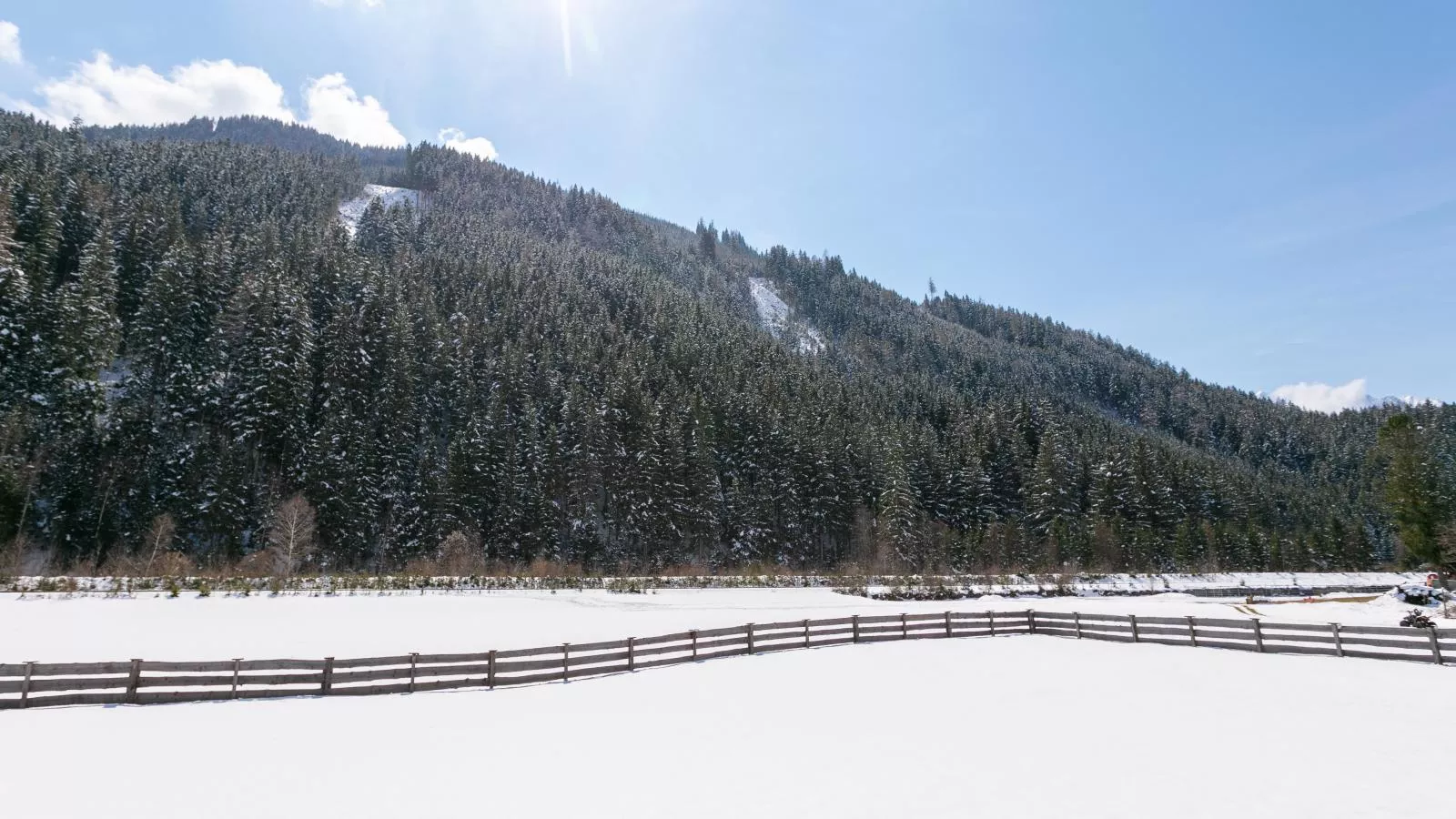 Chalet Astrid - Aussicht Winter