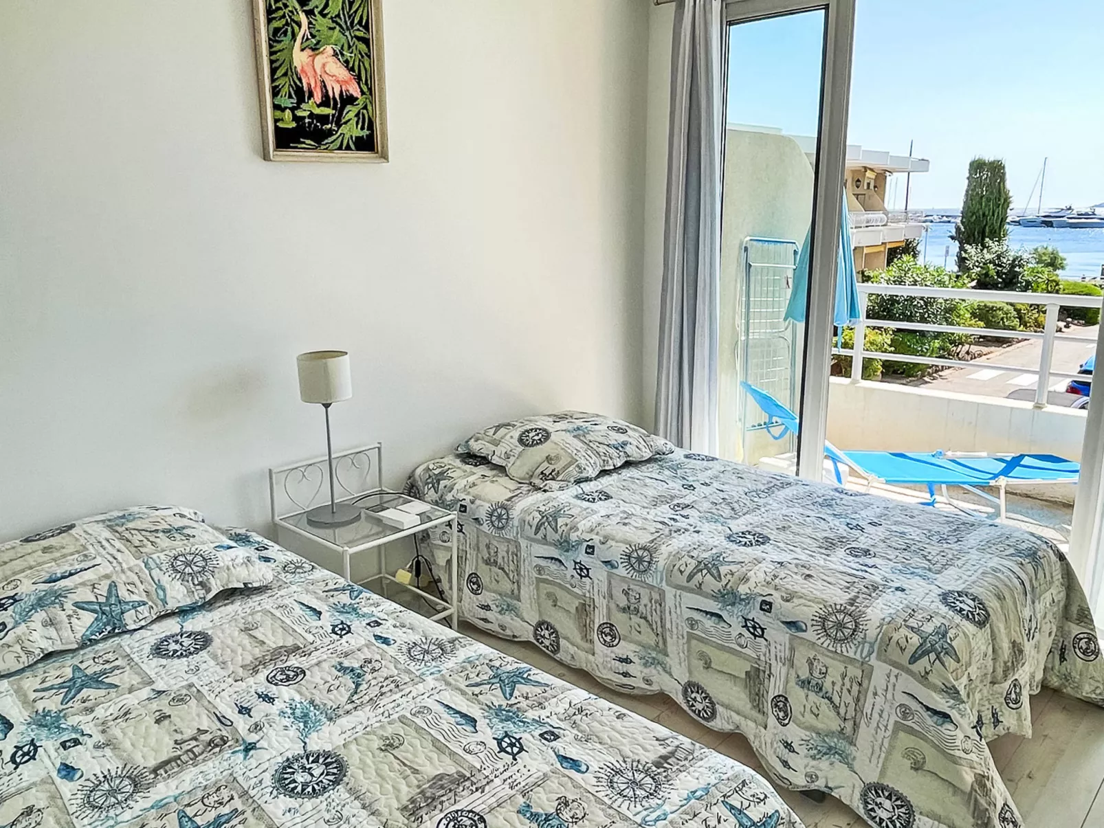 Appt T2 - Centre ville et plage - Vue Mer - Clim - Drinnen