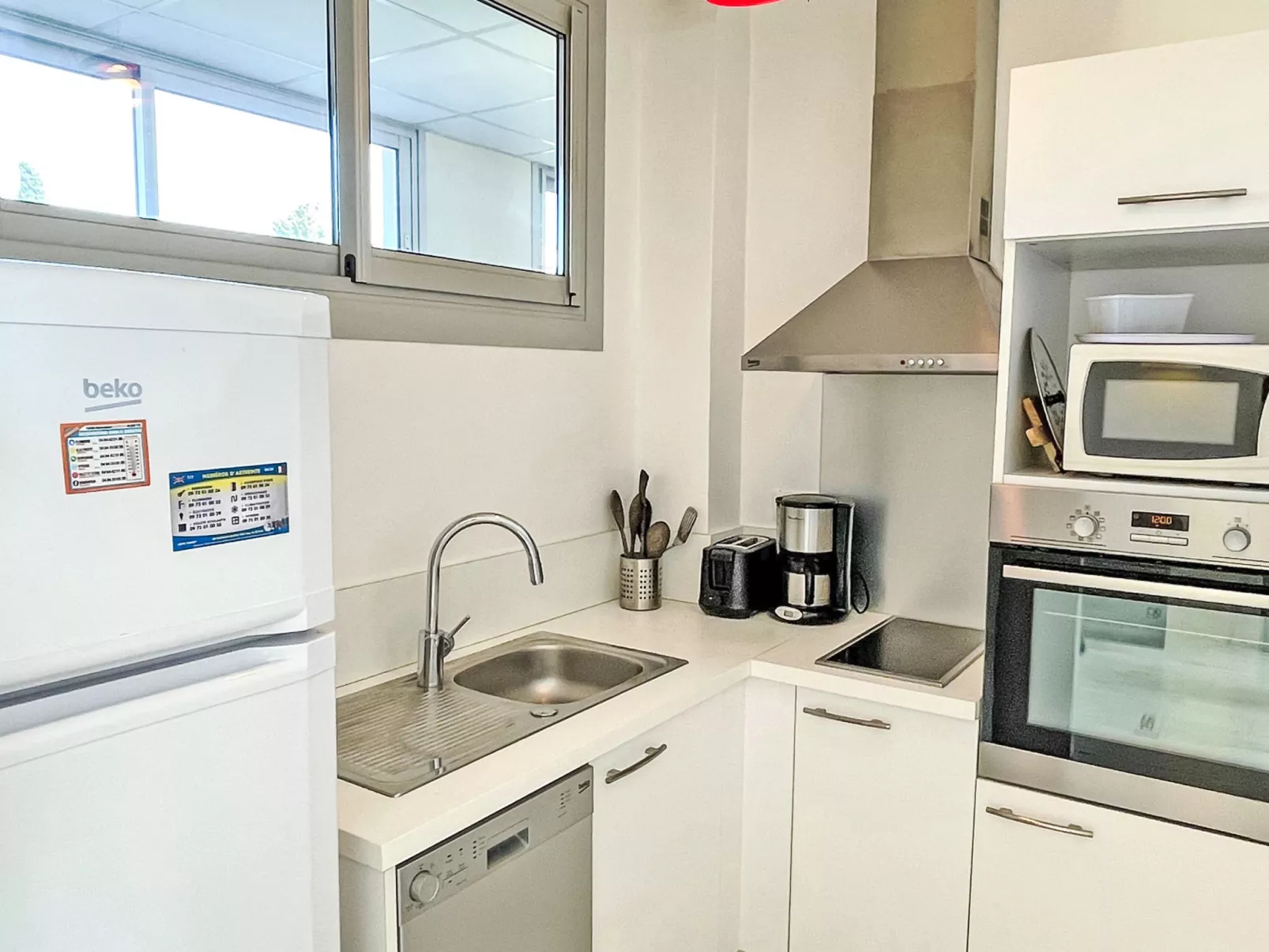 Appt T2 - Centre ville et plage - Vue Mer - Clim - Drinnen