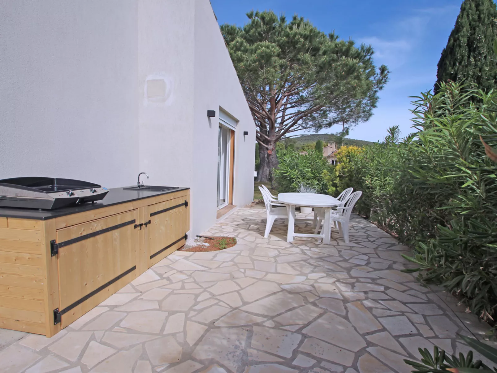 Villa 10 Pers - Piscine privée - Clim - Grimaud - Draußen