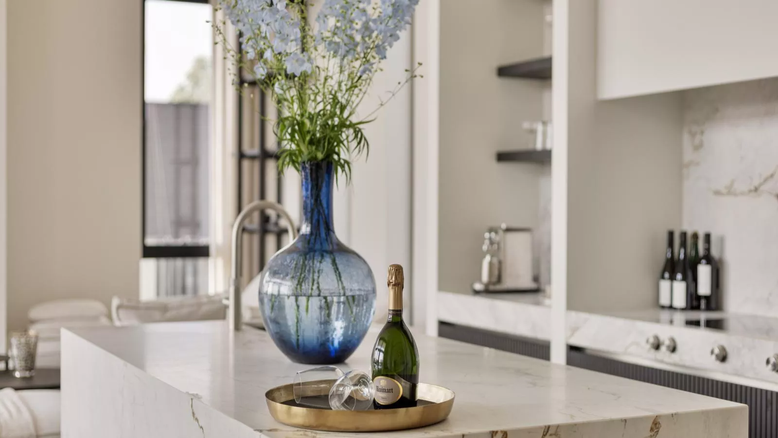 Zilte Watervilla - Kitchen