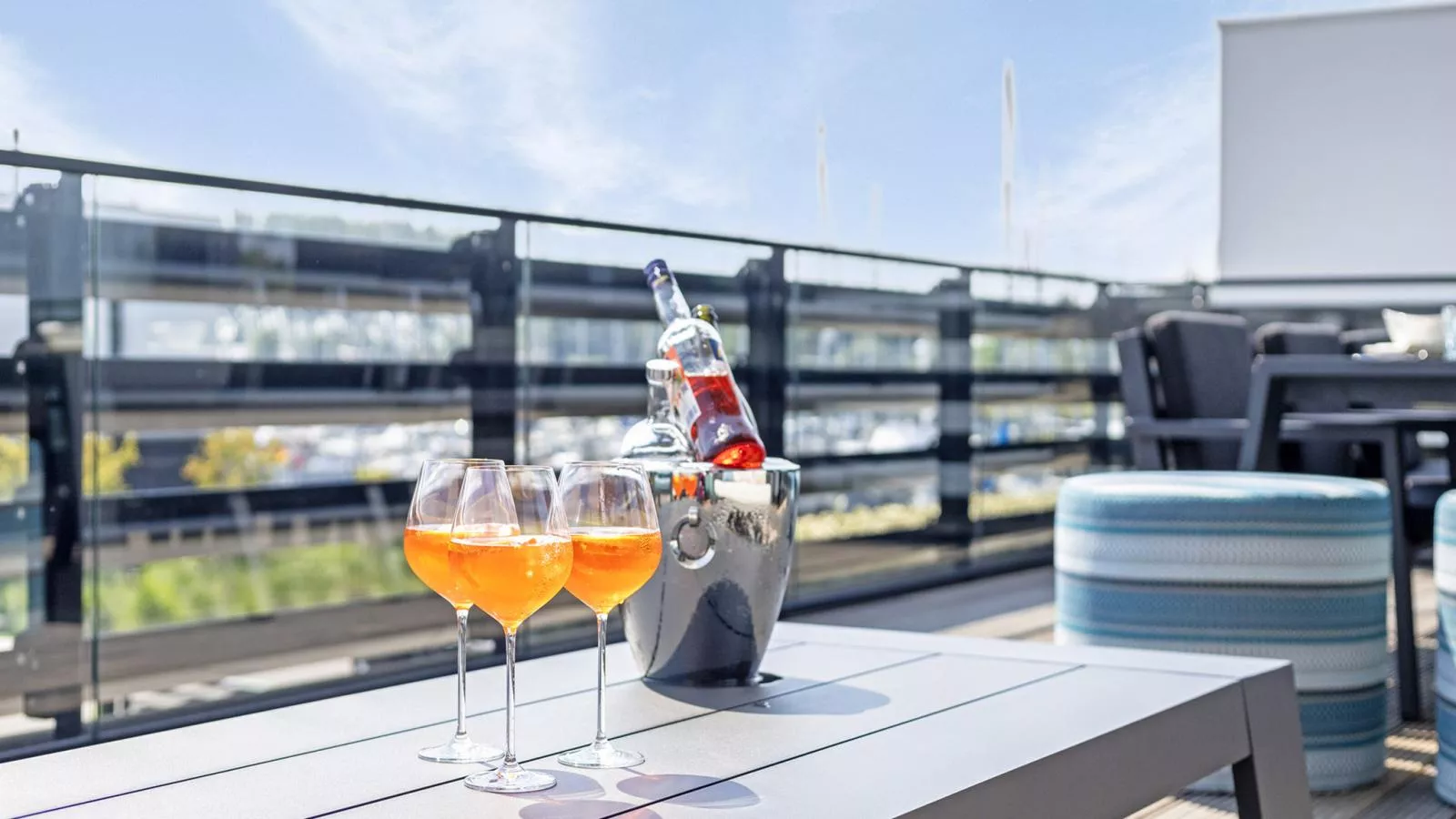 Zilte Watervilla - Terrace balcony