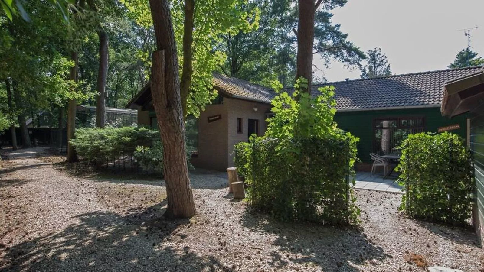 De Rode Ibis - Außenbereich Sommer