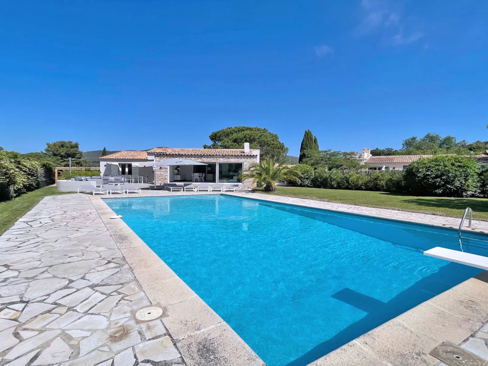 Villa 10 Pers - Piscine privée - Clim - Grimaud - Draußen