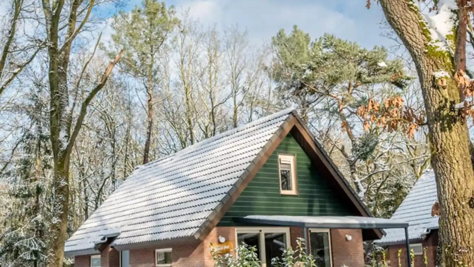 Het Groene Dak - Außenbereich Winter