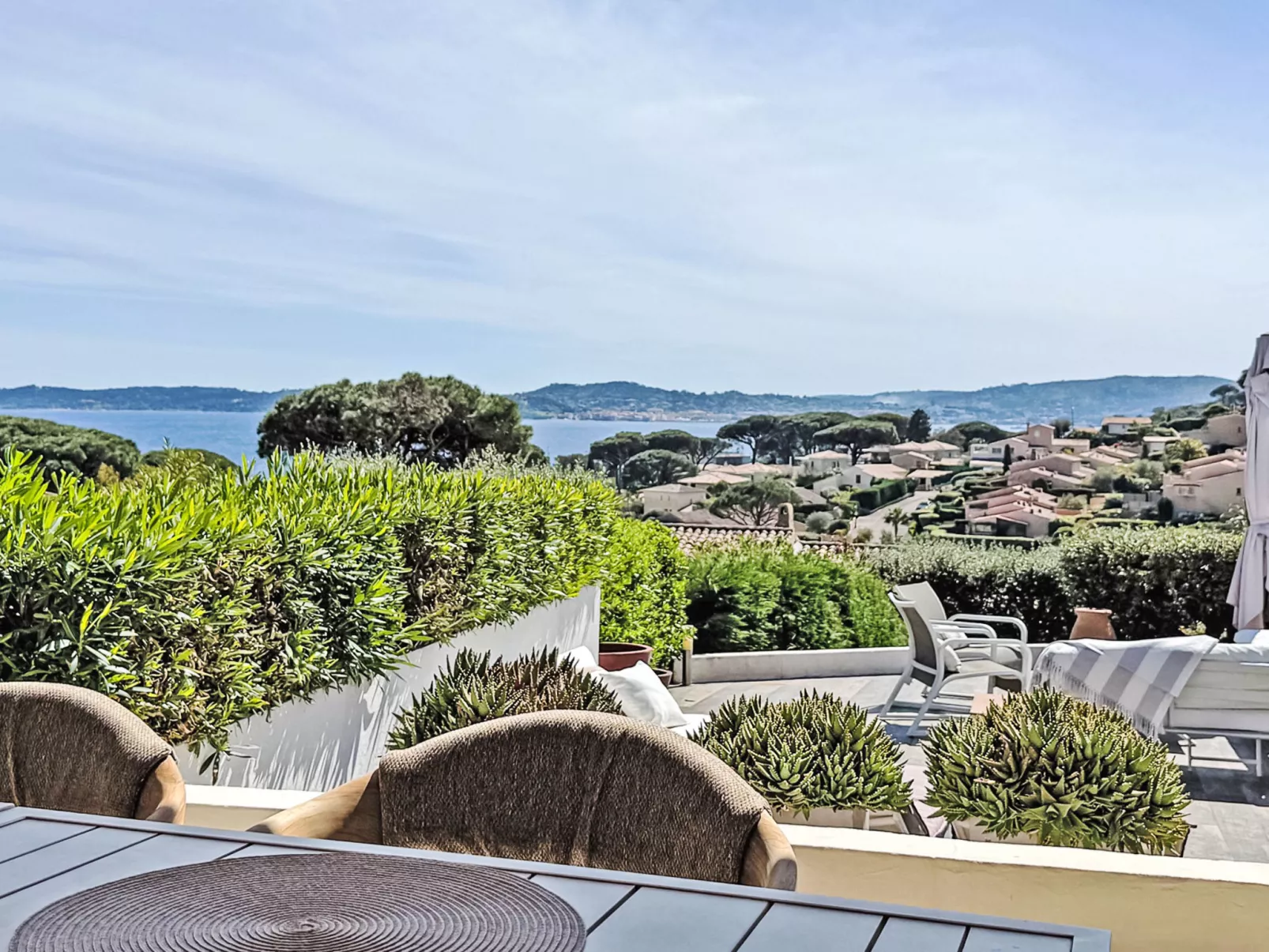 Haus 6 Personen- Klimaanlage- Wifi- Meerblick - Draußen