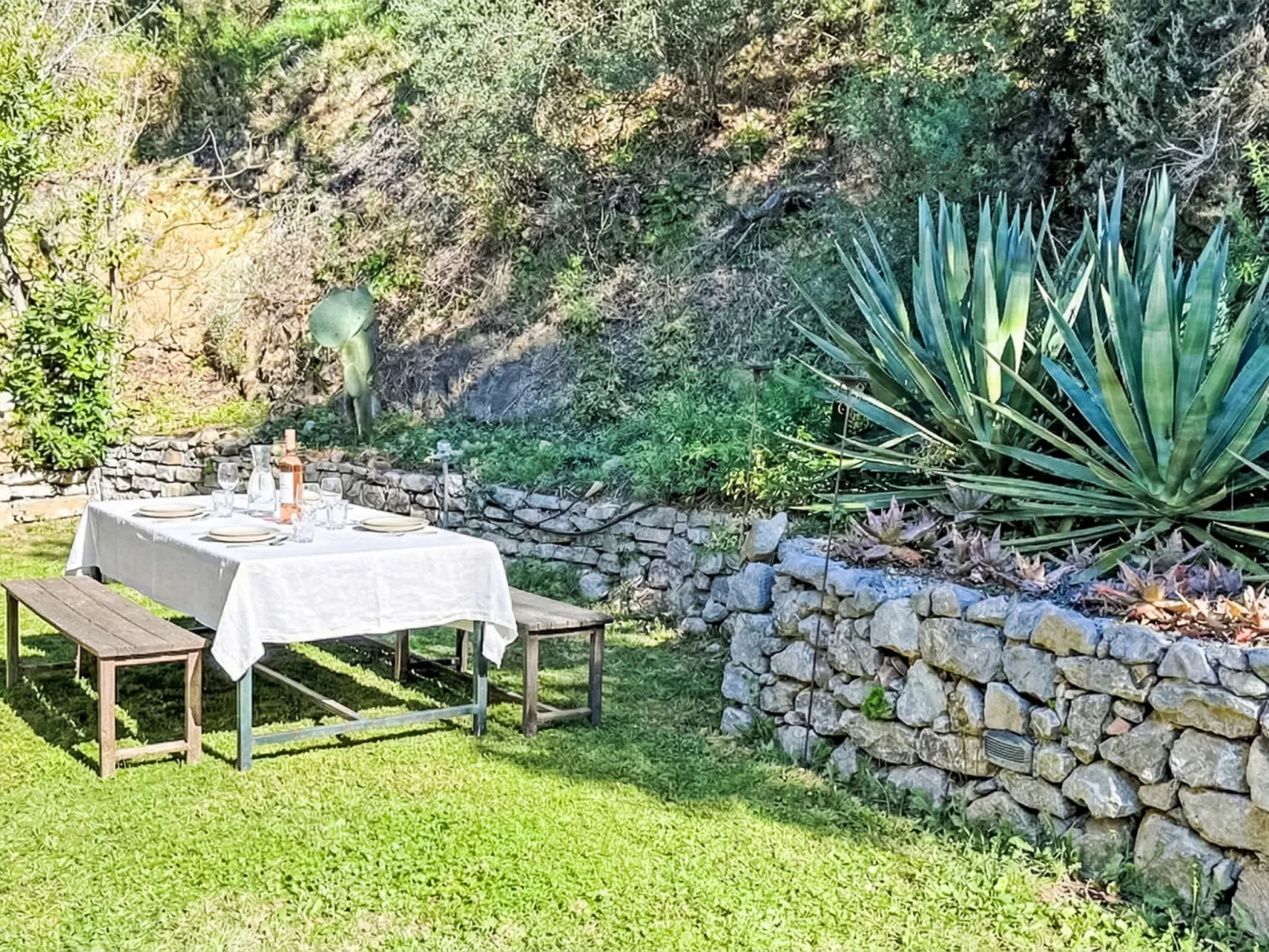 Villa 6 Chambres 12 Pers - Piscine - Clim - Wifi - Draußen