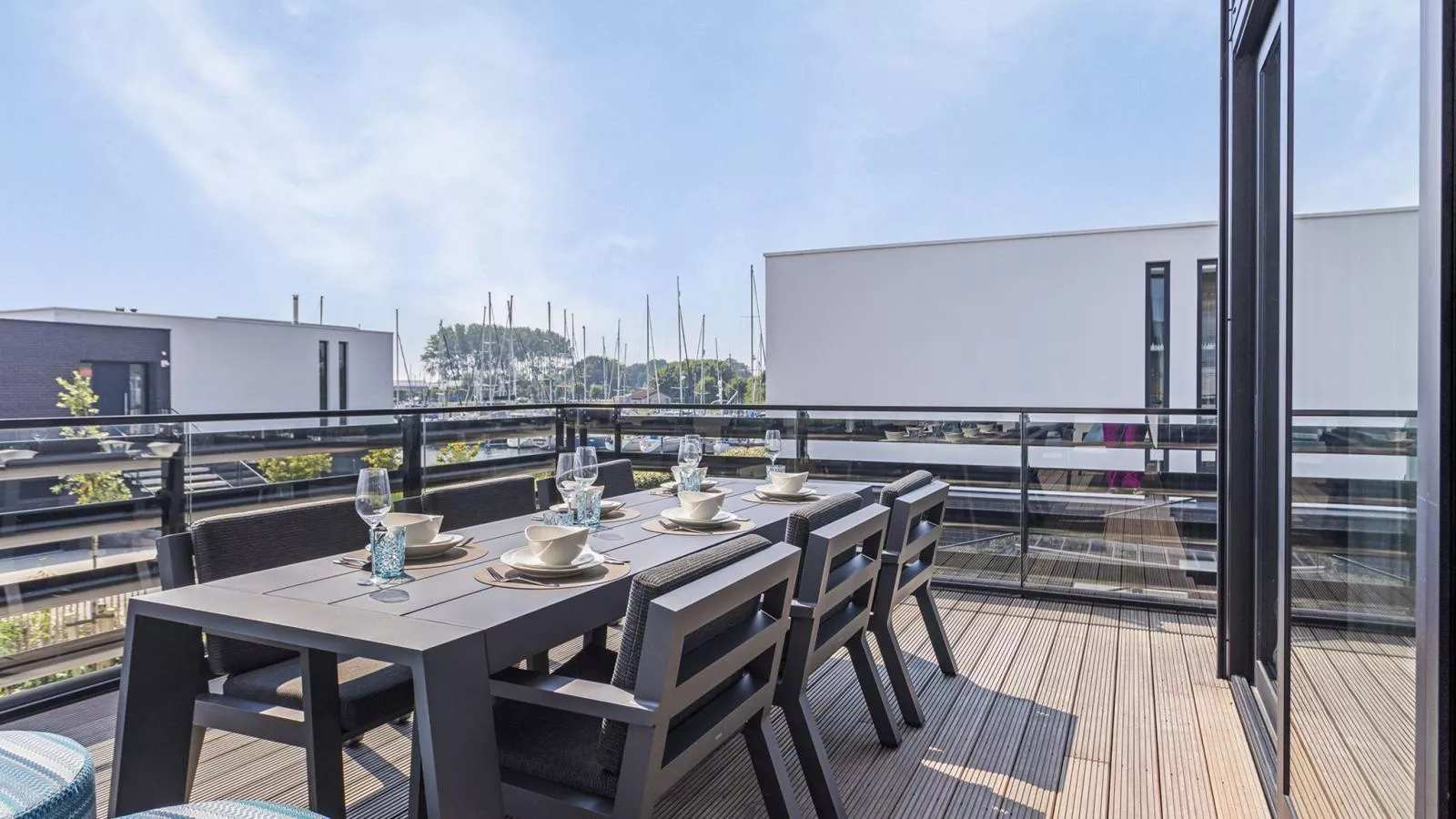 Zilte Watervilla - Terrace balcony