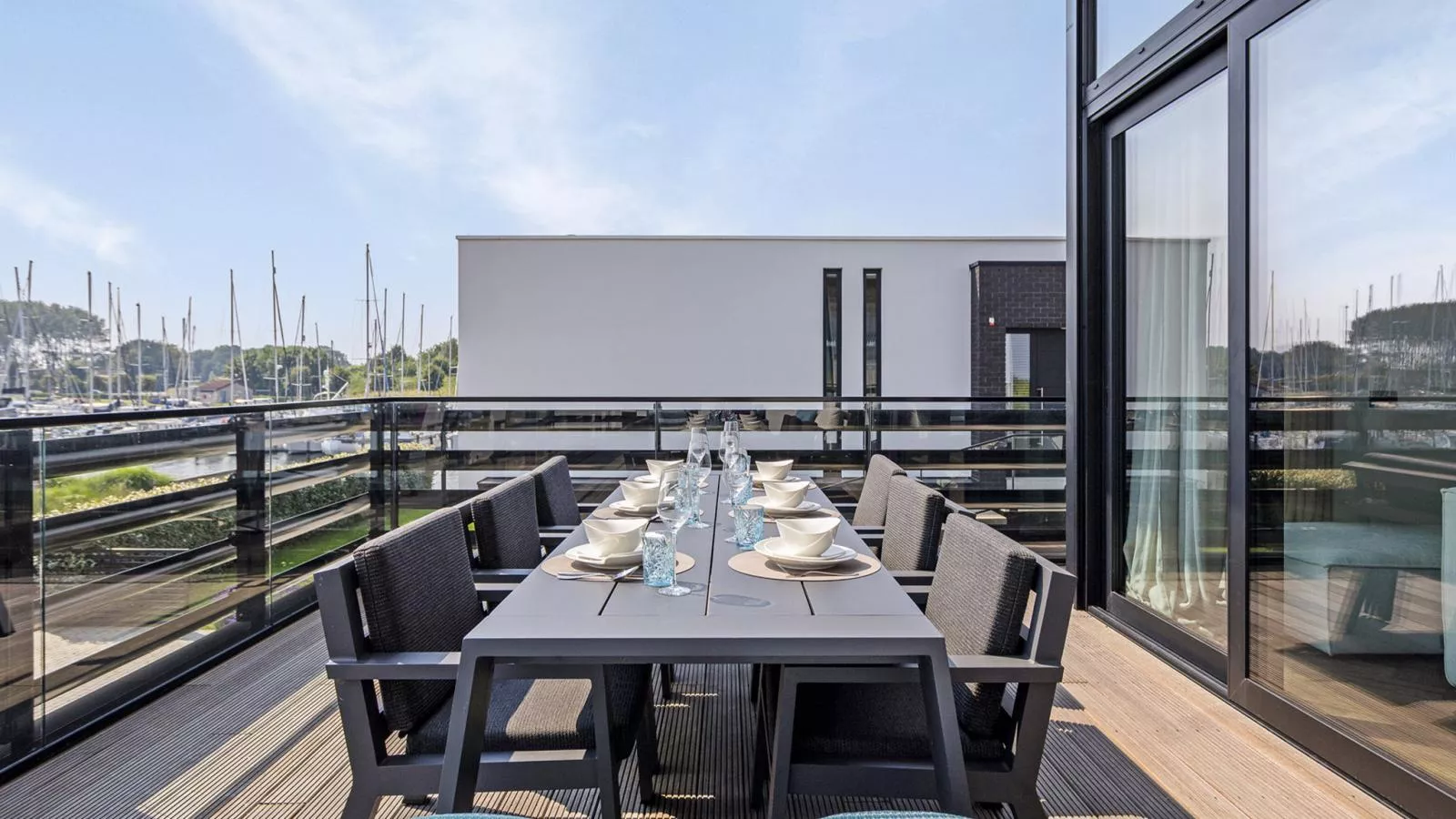 Zilte Watervilla - Terrace balcony