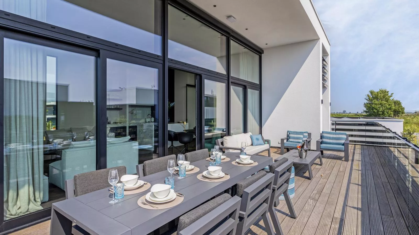 Zilte Watervilla - Terrace balcony