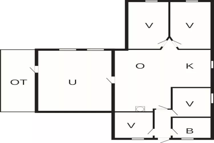 7 person holiday home in Dannemare - Floor plan