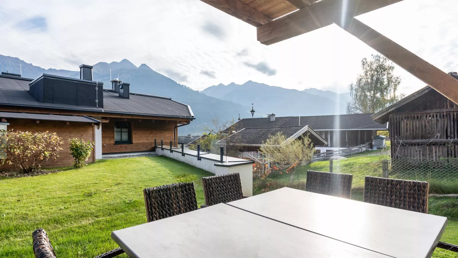 Luxury Tauern Suite Walchen Kaprun 5-Terrace balcony