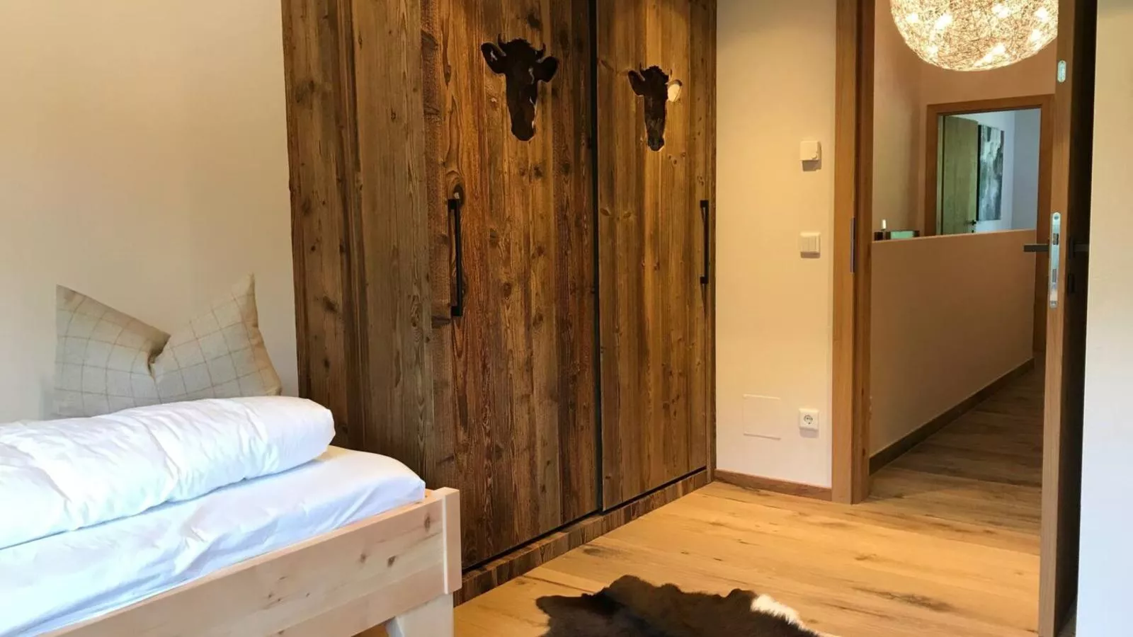 Schneeflocke Leogang-Schlafzimmer