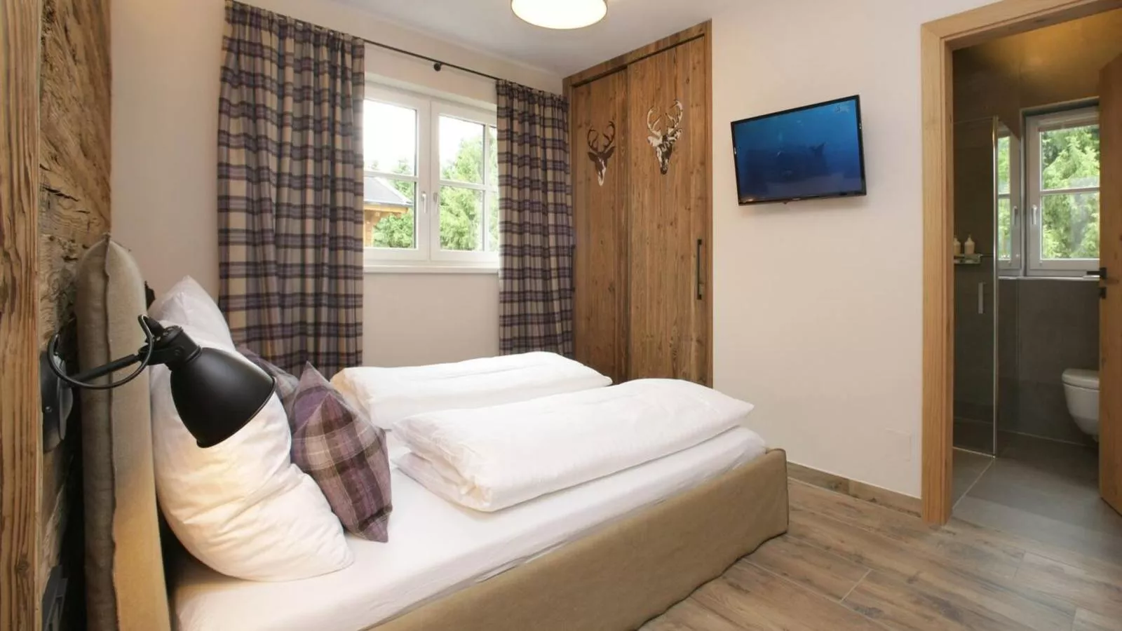 Schneeflocke Leogang-Schlafzimmer