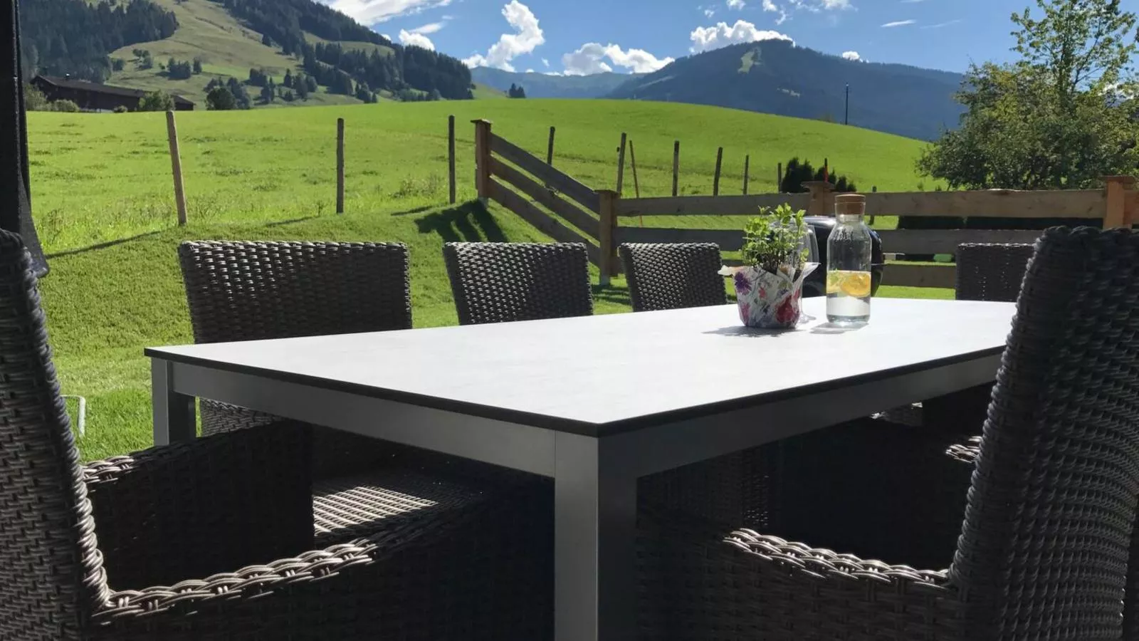 Schneeflocke Leogang-Terrassenbalkon