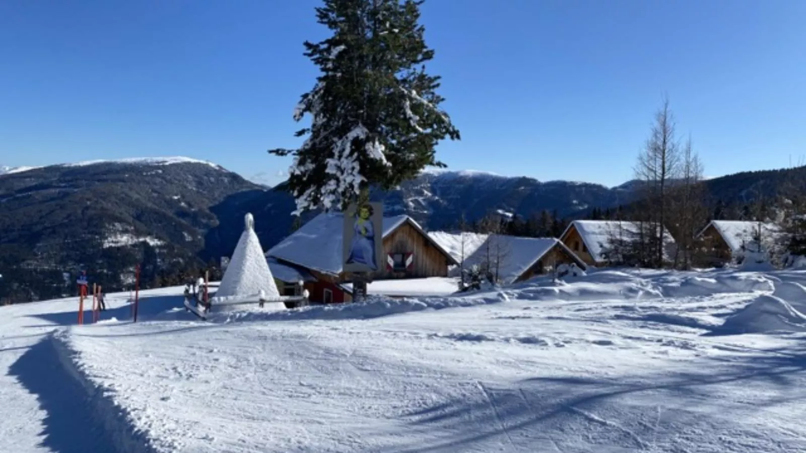Mountain Chalet Esttes-Area winter 1km
