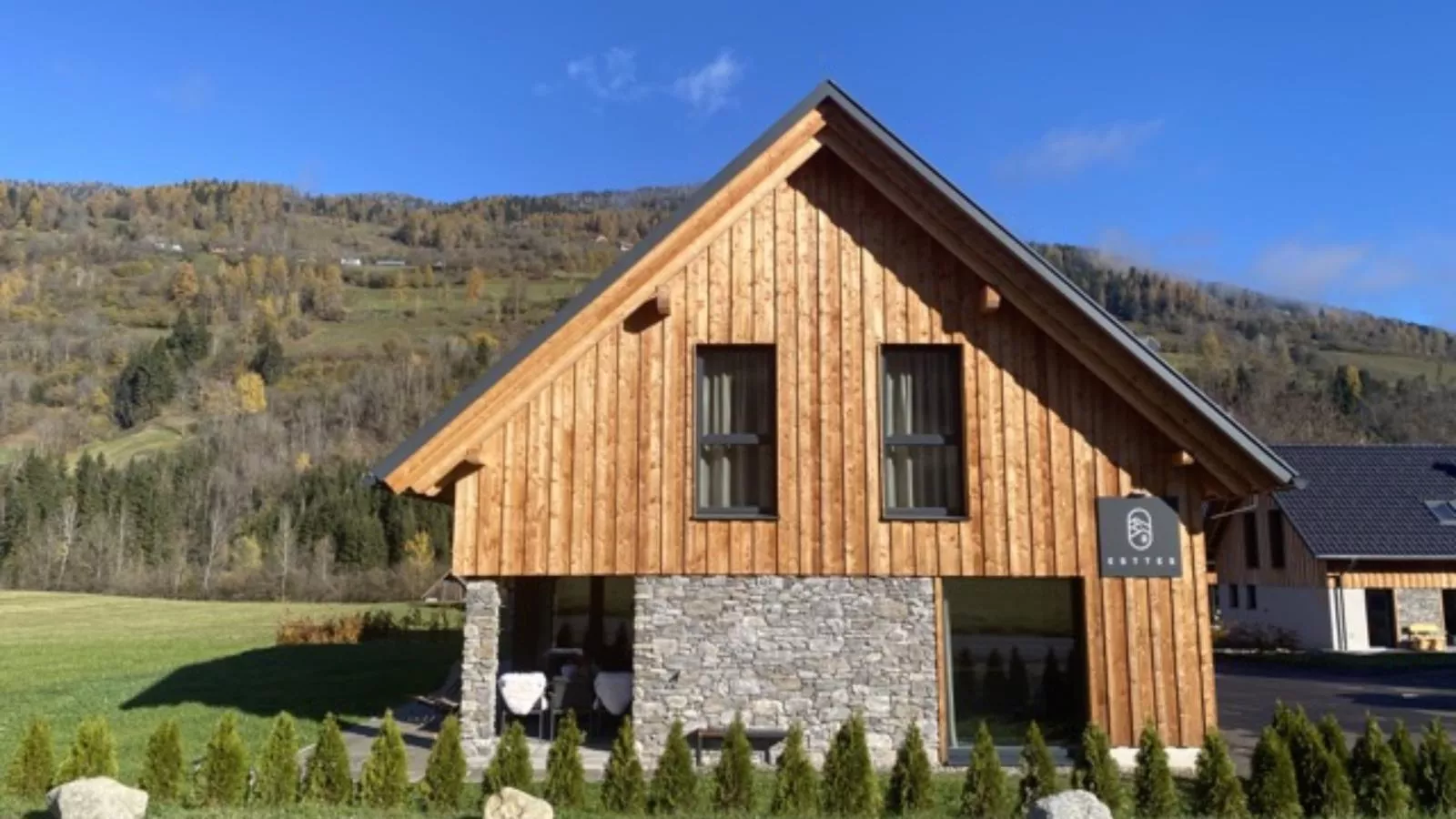 Mountain Chalet Esttes-Exterior summer