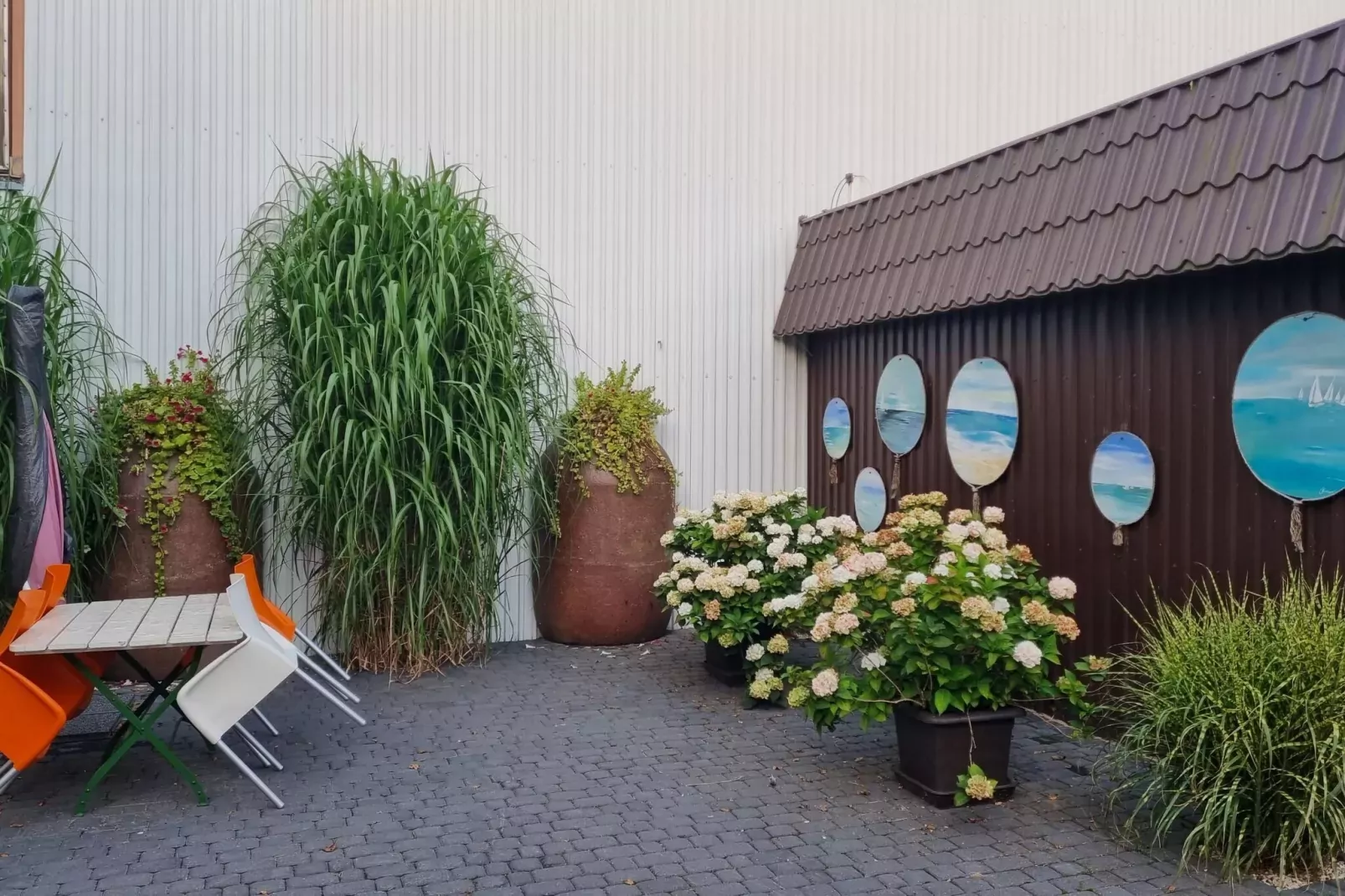 Domy wakacyjne Grzybowo-Terrace balcony