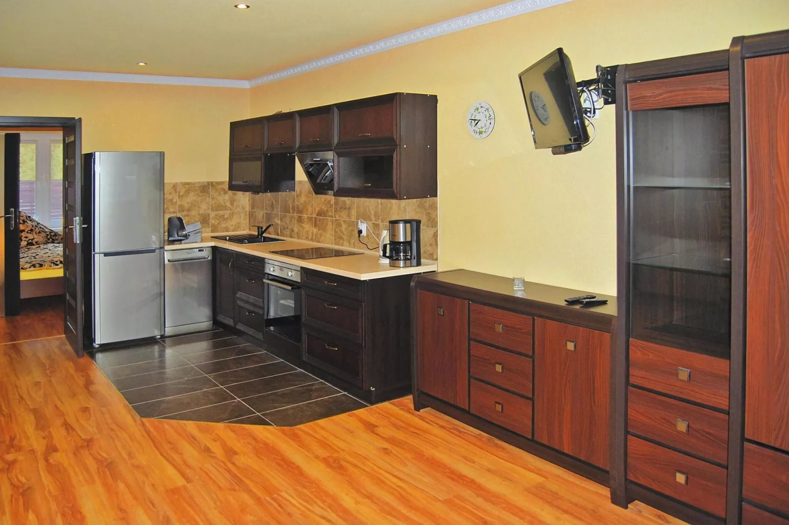 Dom wakacyjny z basenem dla 7 osób Sieciemin-Kitchen