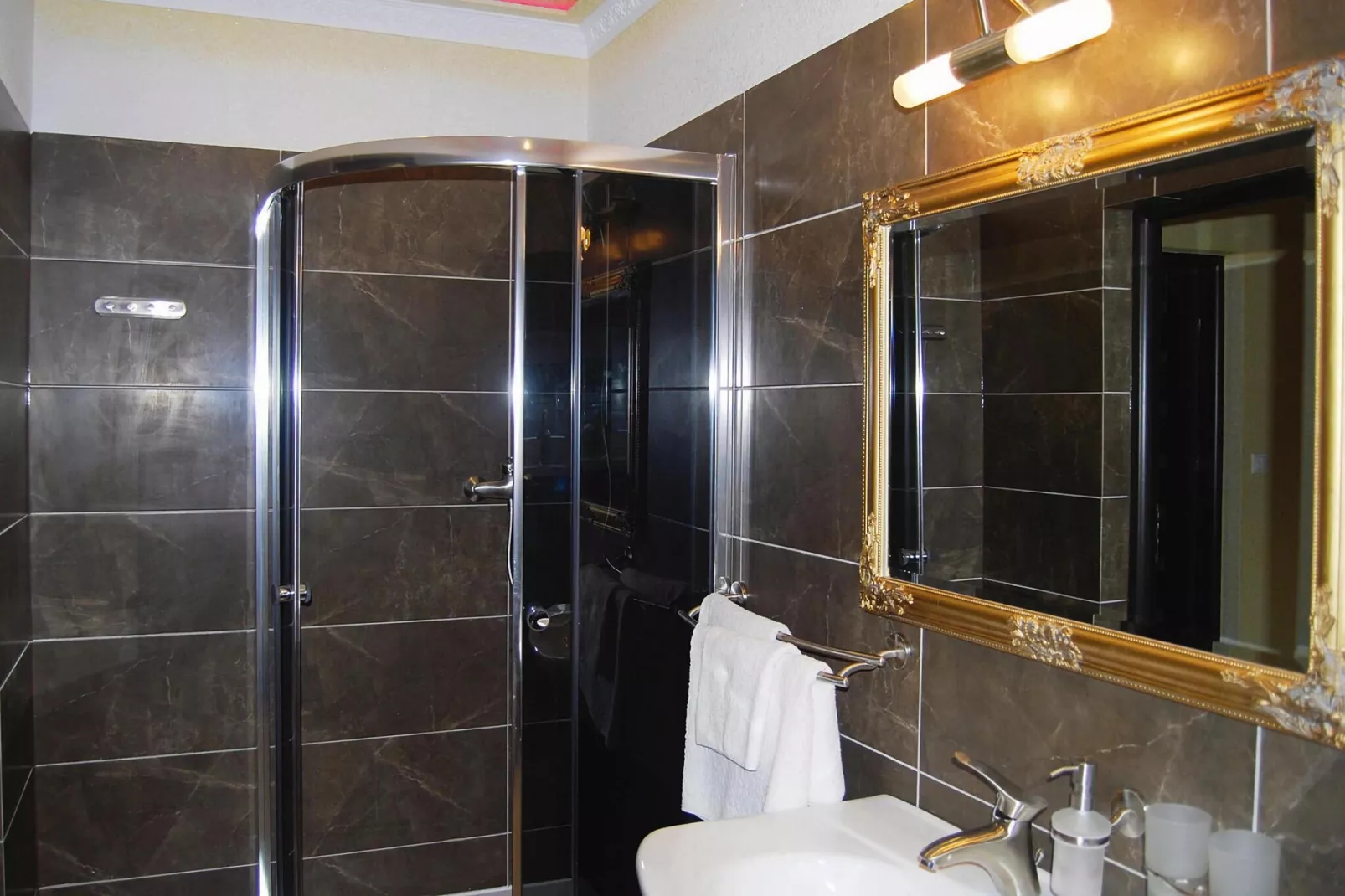 Dom wakacyjny z basenem dla 7 osób Sieciemin-Bathroom