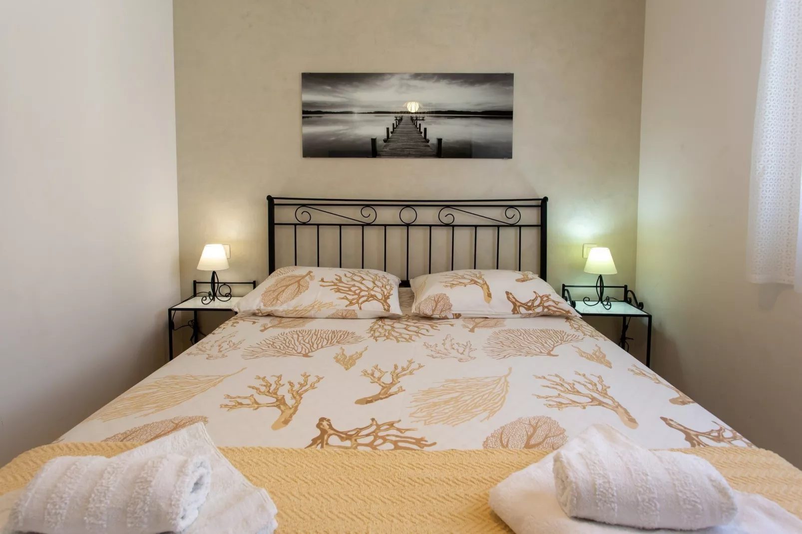 Apartments Aqua - Superior Two Bedroom Apartment with Terrace and Sea View (Aqua 2) - Bedroom