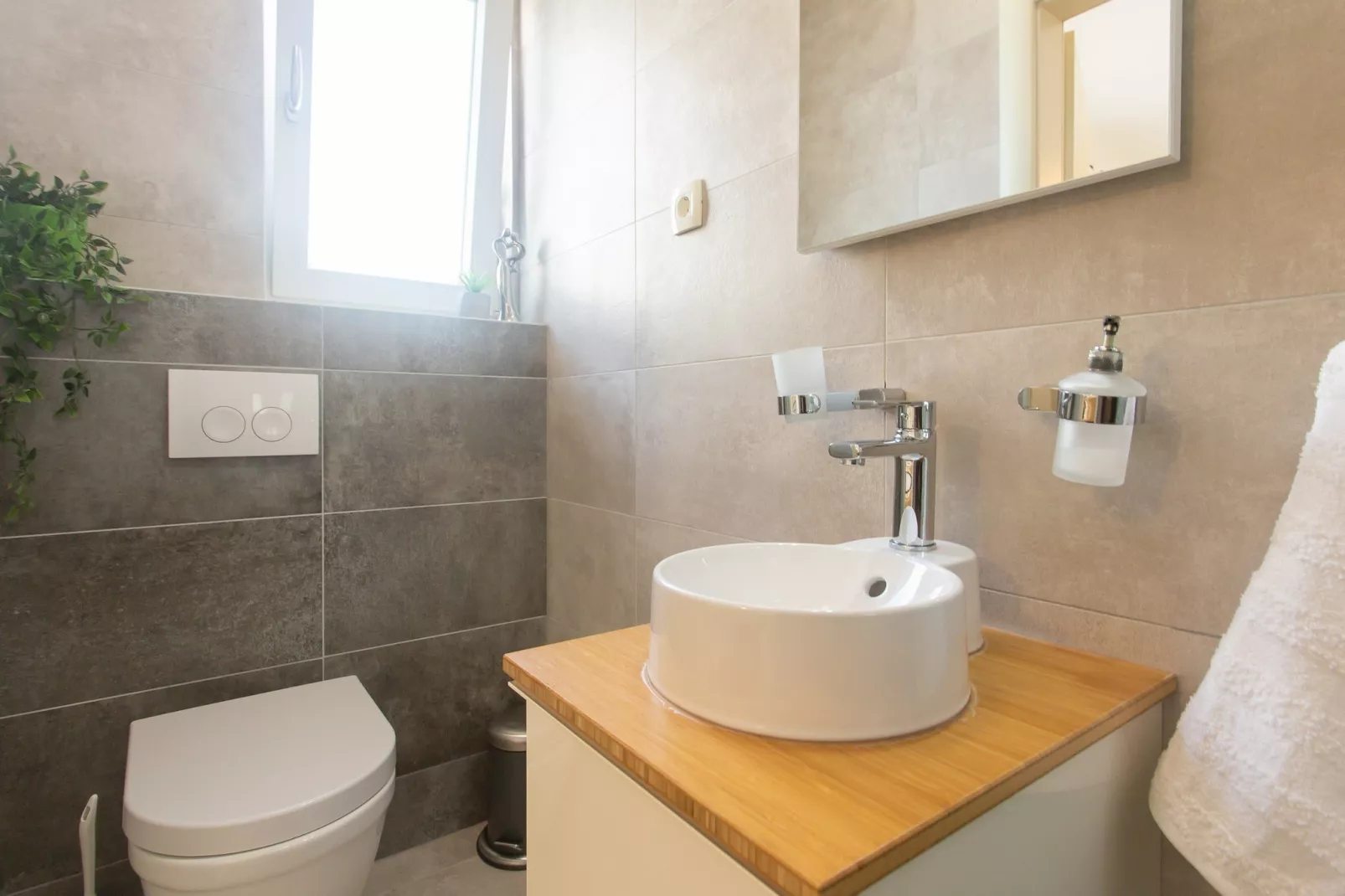 Apartments Aqua - Superior Two Bedroom Apartment with Terrace and Sea View (Aqua 2) - Bathroom