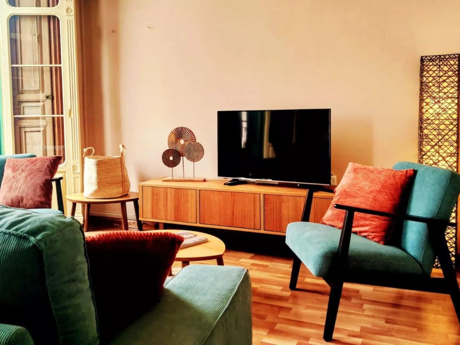 "Sunny Cervantes" mit privatem Balkon - Dedans