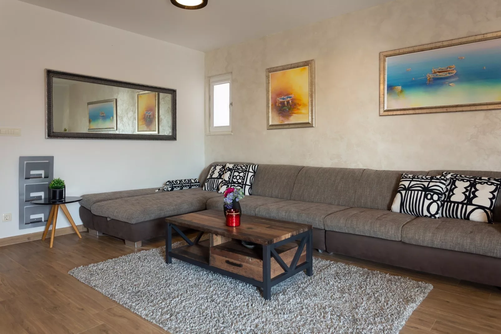 Apartments Aqua - Superior Two Bedroom Apartment with Terrace and Sea View (Aqua 2) - Indoor