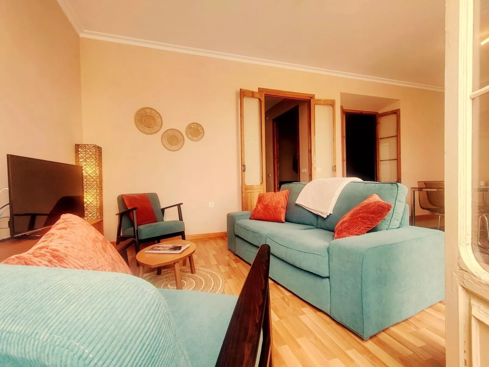 "Sunny Cervantes" mit privatem Balkon - Dedans