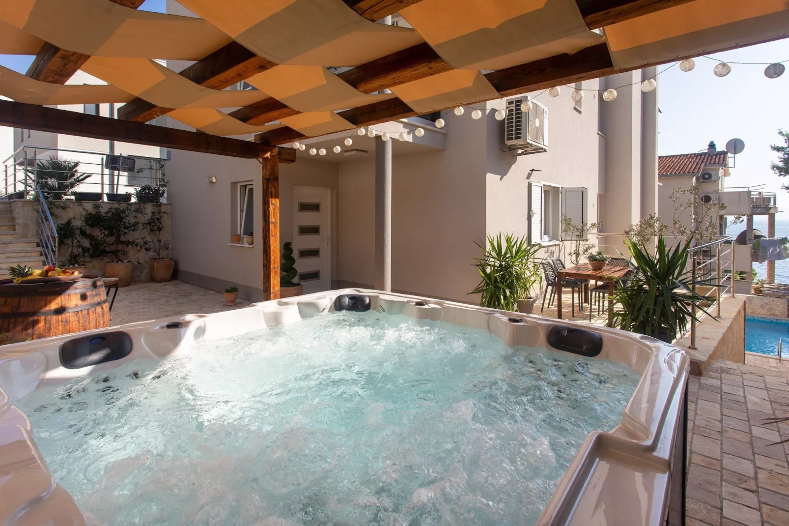 Apartments Aqua - Superior Two Bedroom Apartment with Terrace and Sea View (Aqua 2) - Spa