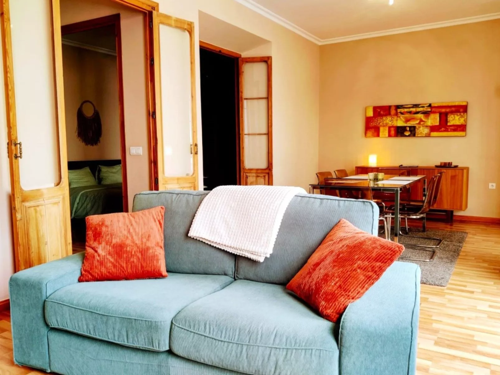 "Sunny Cervantes" mit privatem Balkon - Dedans