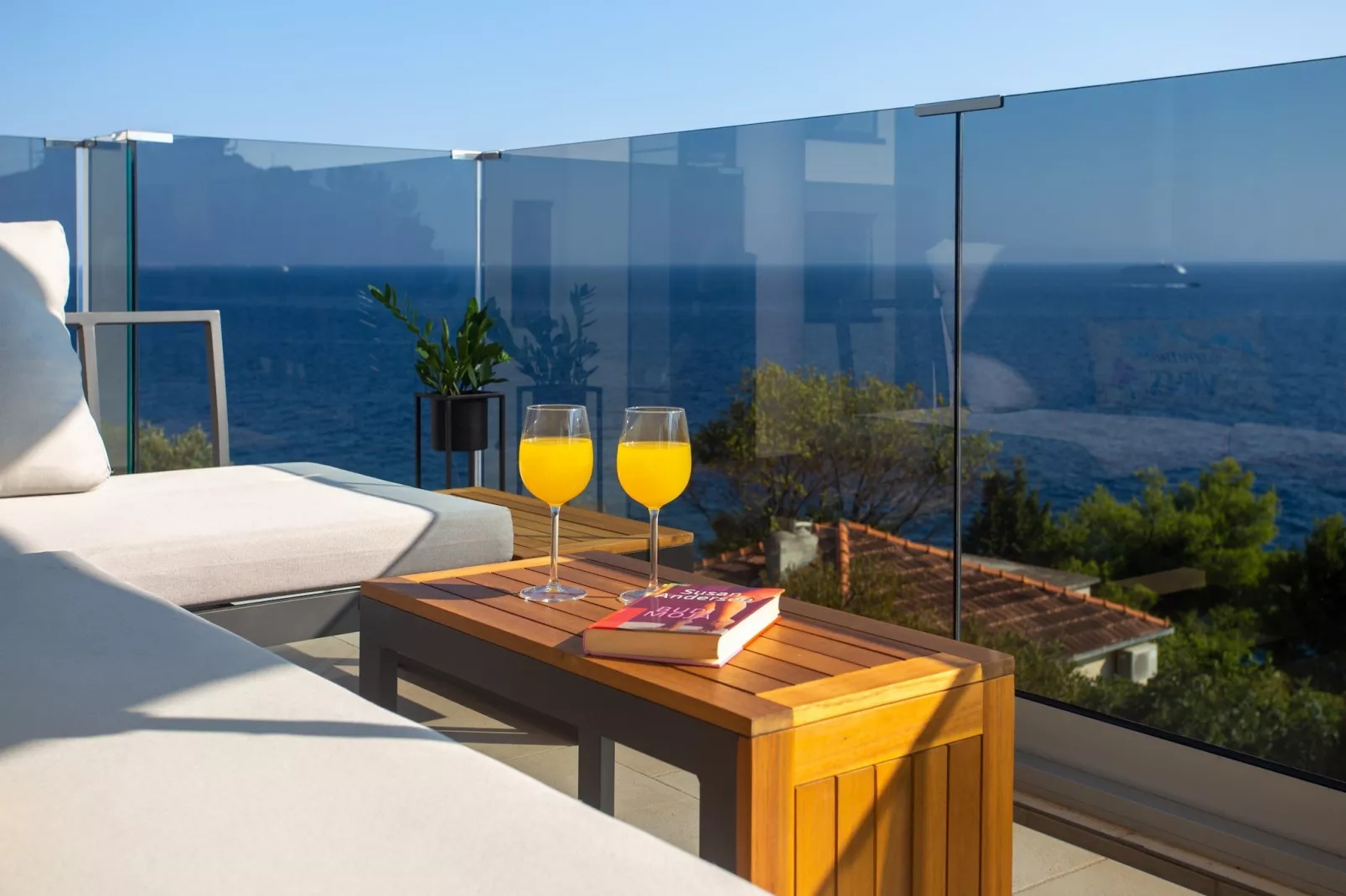 Apartments Aqua - Superior Two Bedroom Apartment with Terrace and Sea View (Aqua 2) - Terrace