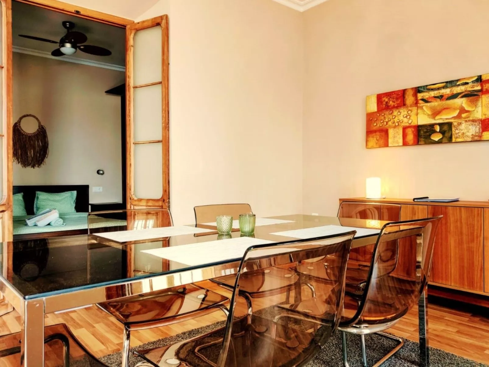 "Sunny Cervantes" mit privatem Balkon - Dedans