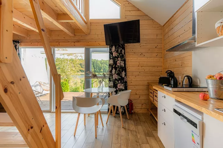 Dom nad jeziorem Klępnica - Küche