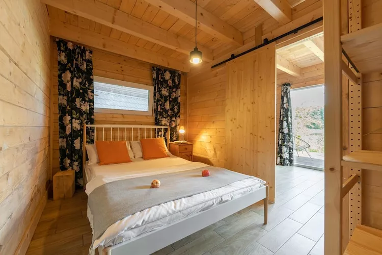 Dom nad jeziorem Klępnica - Schlafzimmer