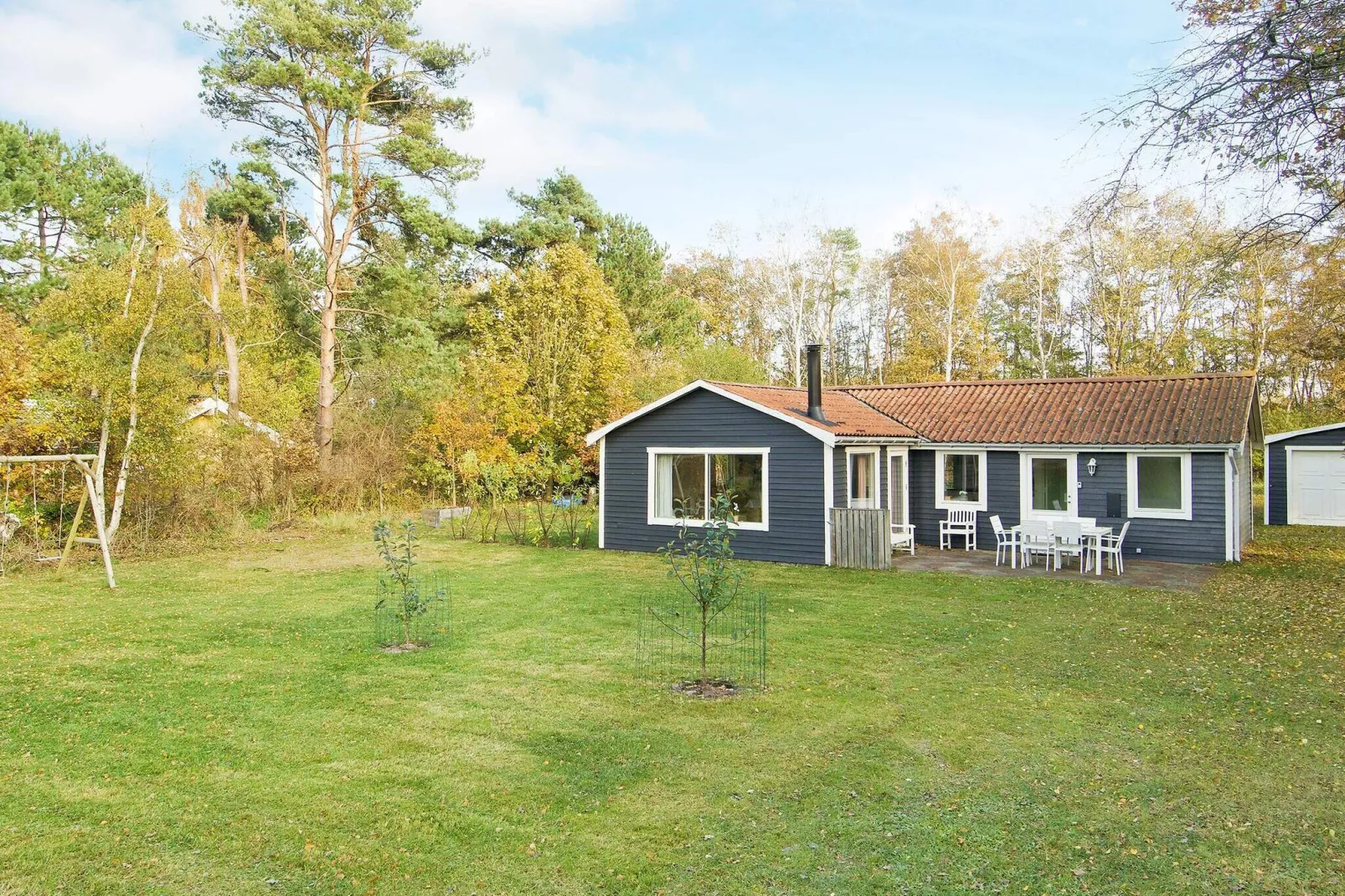 Maison de vacances pour 6 a Højby-Extérieur