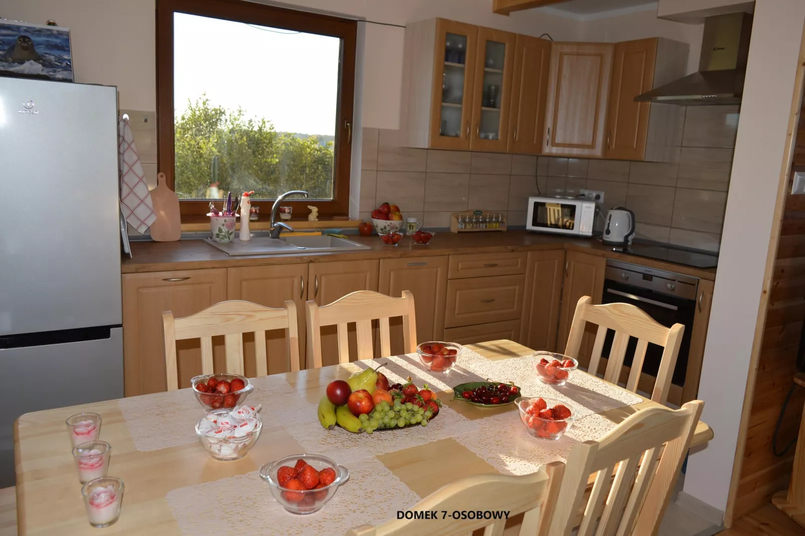 Dom wakacyjny z Klimatem Smołdziński Las - Salle à manger